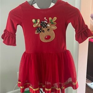 Emily Rose Red Toddler Dress